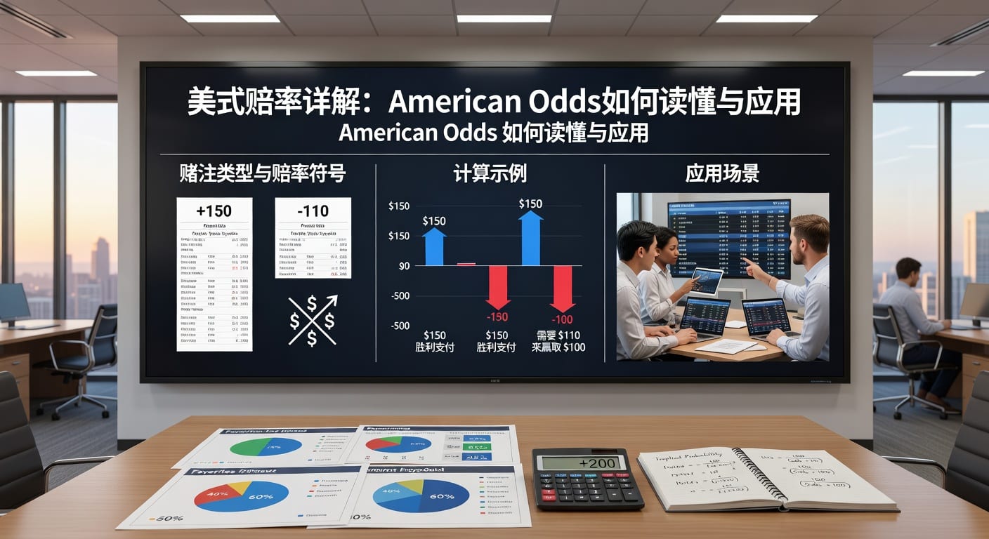 美式赔率 American Odds：掌握体育博彩新机遇（2026年世界杯投注入口）