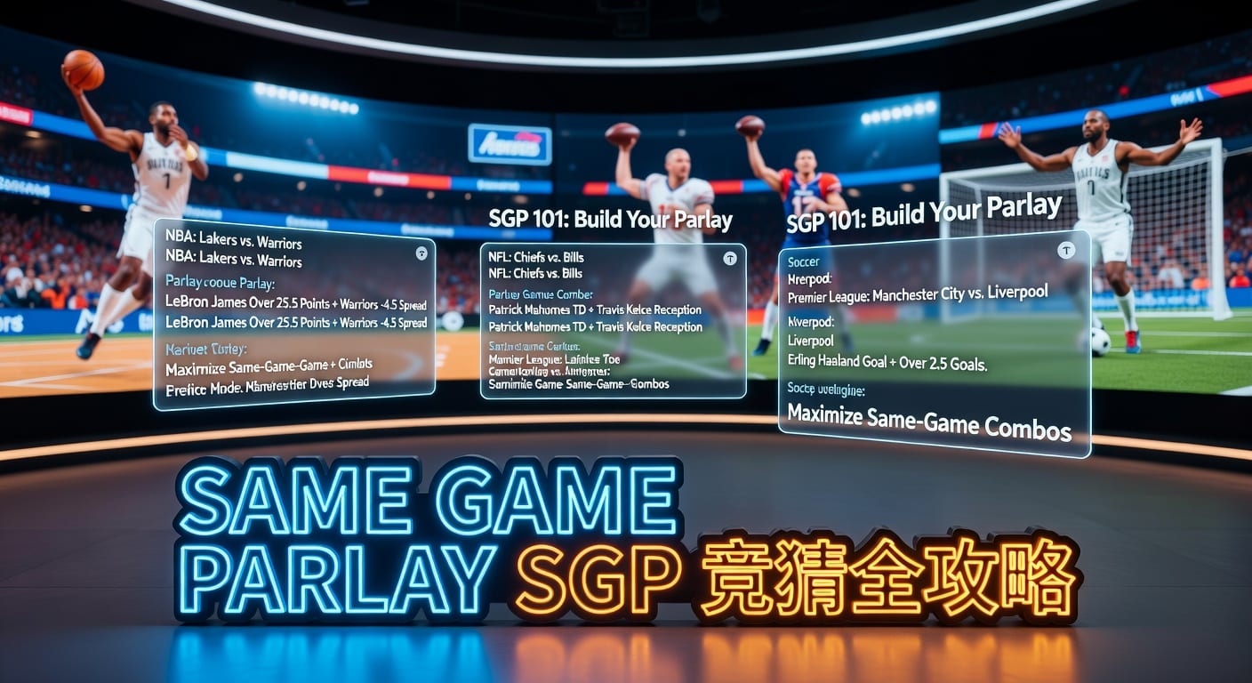 Same Game Parlay (SGP) 深度解析：2026年世界杯投注的赛前策略