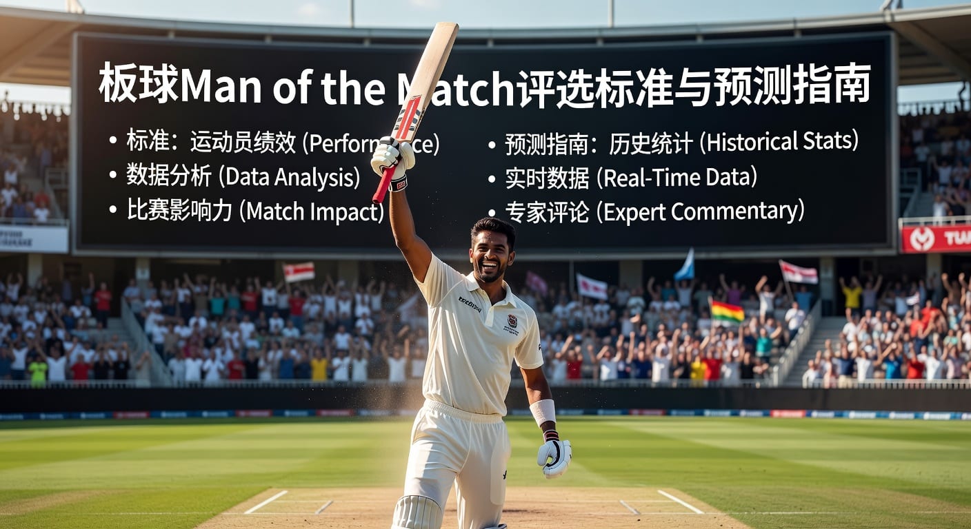 板球Man of the Match：评判逻辑与投注观察